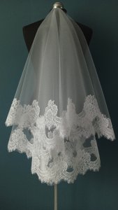 Фата кружевная