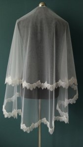 Фата кружевная