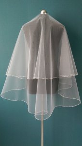 Фата расшитая