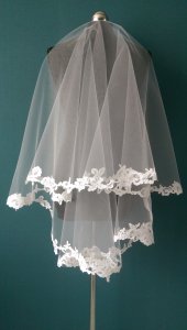 Фата кружевная