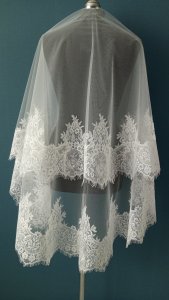 Фата кружевная