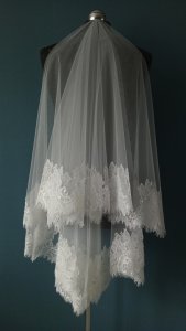 Фата кружевная