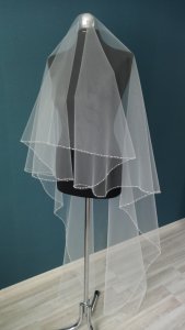 Фата расшитая