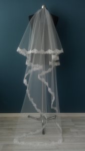 Фата кружевная