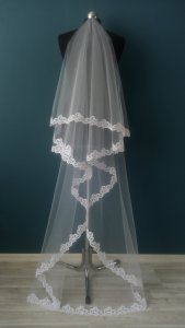 Фата кружевная